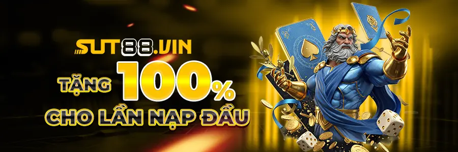 Tặng 100% cho lần nạp đầu